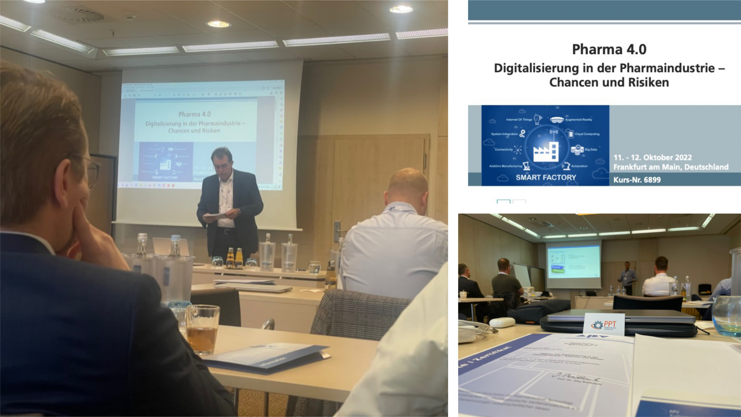 APV Seminar: „Pharma 4.0 Digitalisierung in der Pharmaindustrie – Chancen und Risiken“