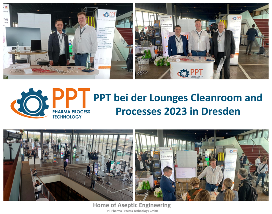 PPT bei der Lounges Cleanroom and Processes 2023 in Dresden