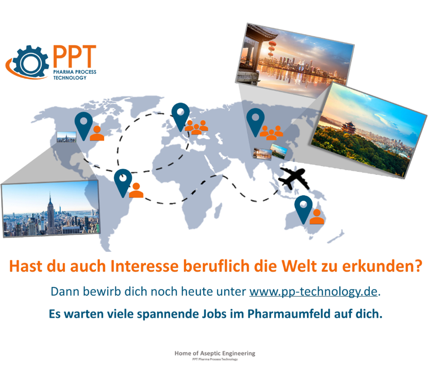Weltweiter projekteinsatz bei der PPT