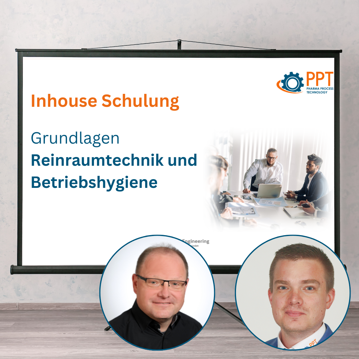 Inhouse Seminar Grundlagen Reinraumtechnik und Betriebshygiene