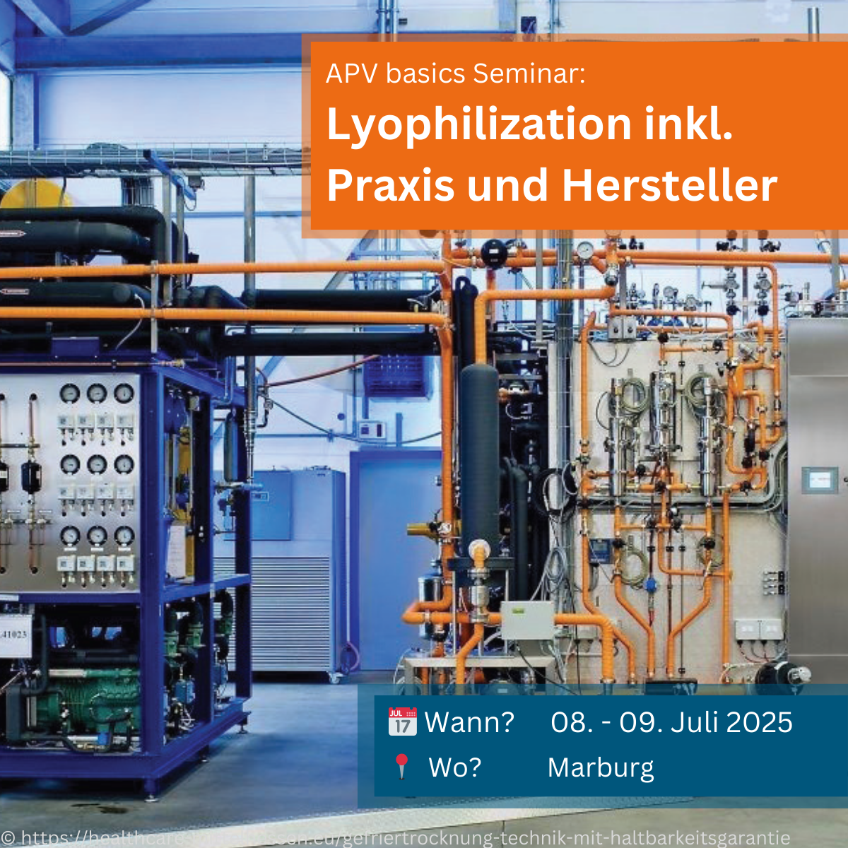 APV basics Lyophilization inkl. Praxis und Hersteller