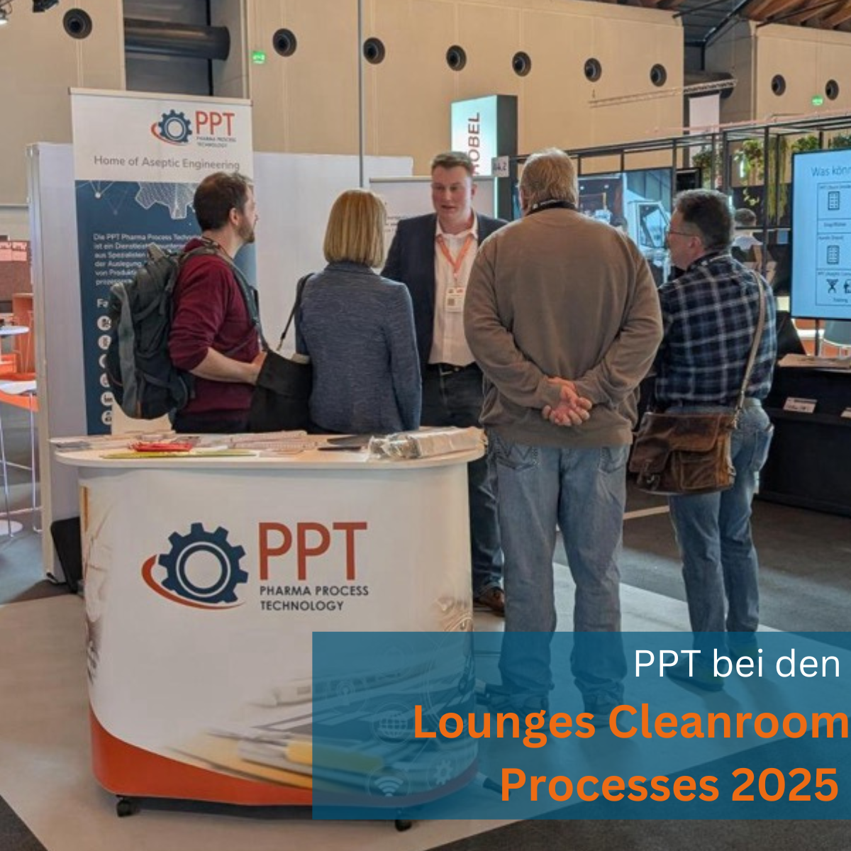 PPT bei den Lounges Cleanroom Processes in Karlsruhe