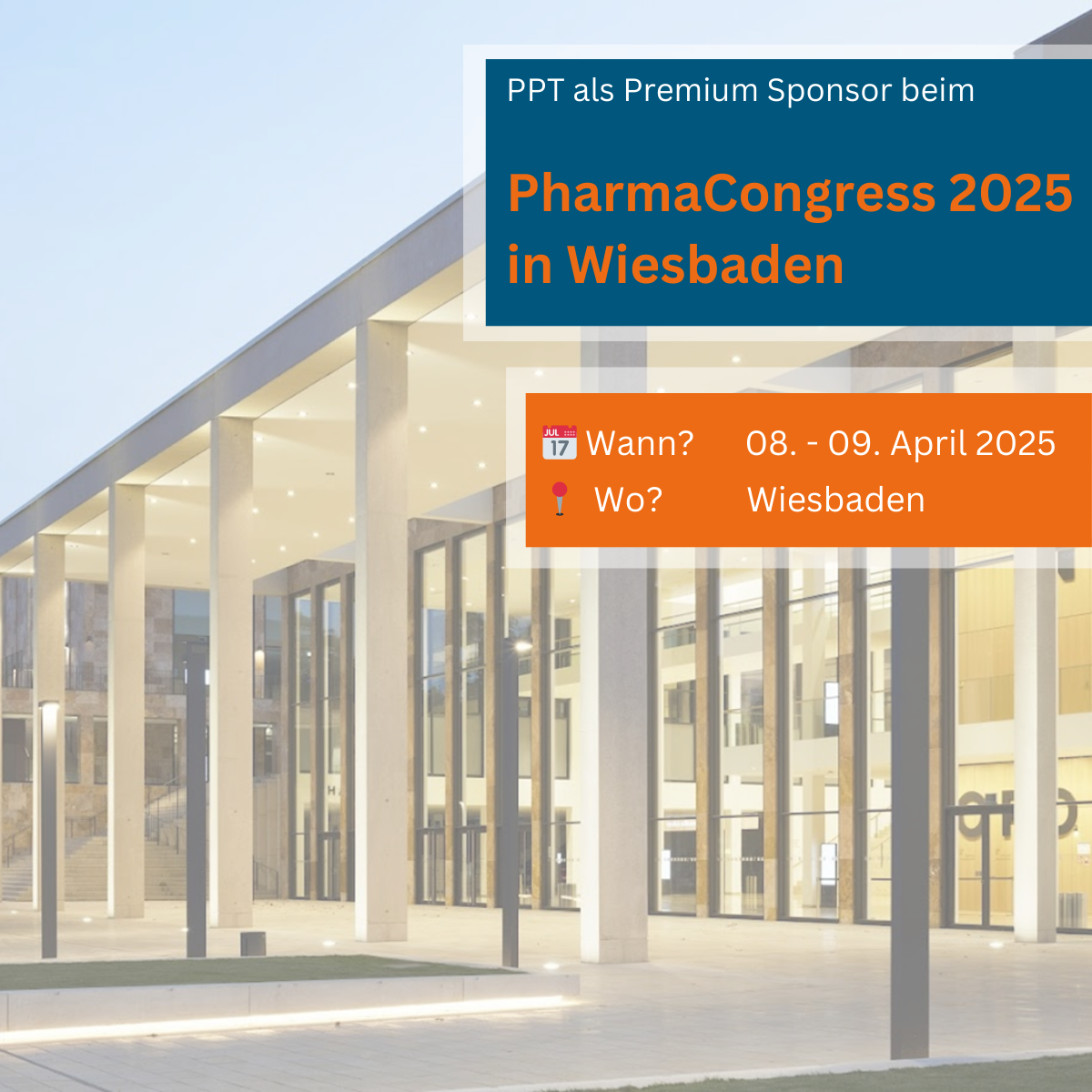 PPT beim PharmaCongress in Wiesbaden