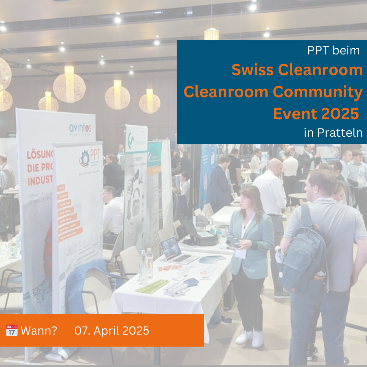 PPT beim Swiss Cleanroom Community Event