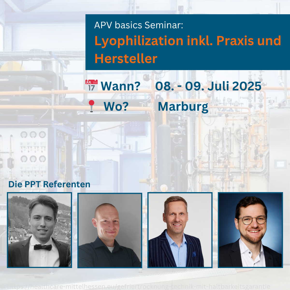 APV basics Lyophilization inkl. Praxis und Hersteller